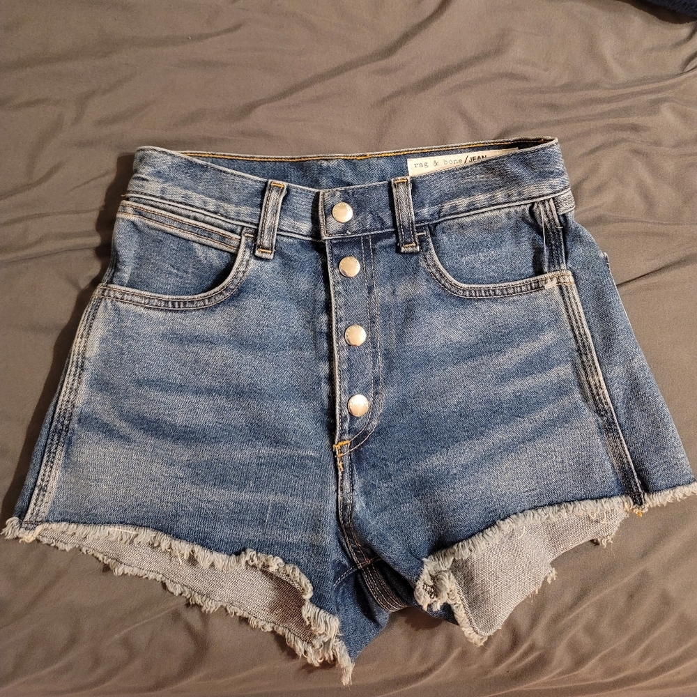 Rag & bone high rise lou shorts NWT